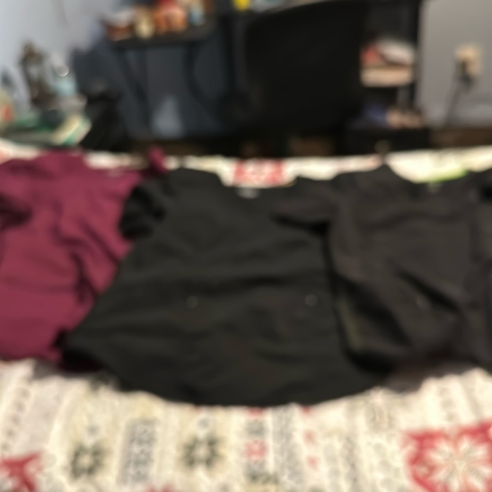 Bundle of 3 ladies scrub tops